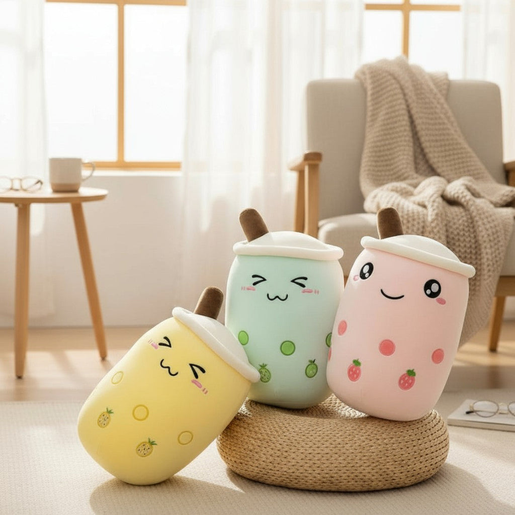 Ananas Bubble Milk Tea kawaii Kuscheltier Die Kuschelecke