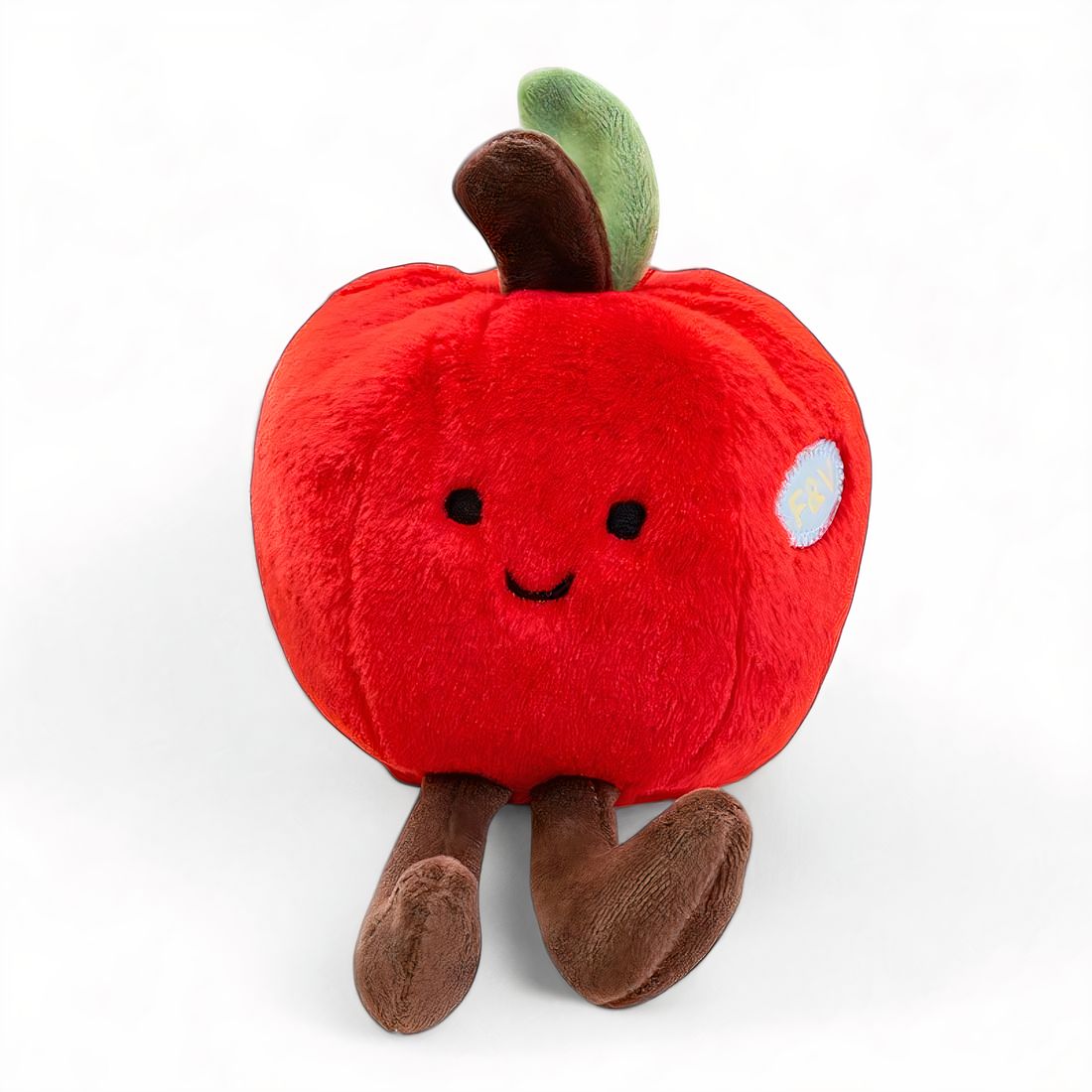 Apfel kawaii Kuscheltier Früchte niedlich Die Kuschelecke