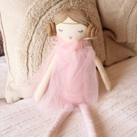 Ballerina Puppe Kuscheltier mit Dutt Die Kuschelecke