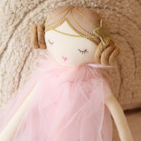 Ballerina Puppe Kuscheltier mit Dutt Die Kuschelecke