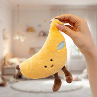 Banane kawaii Kuscheltier fröhlich Die Kuschelecke