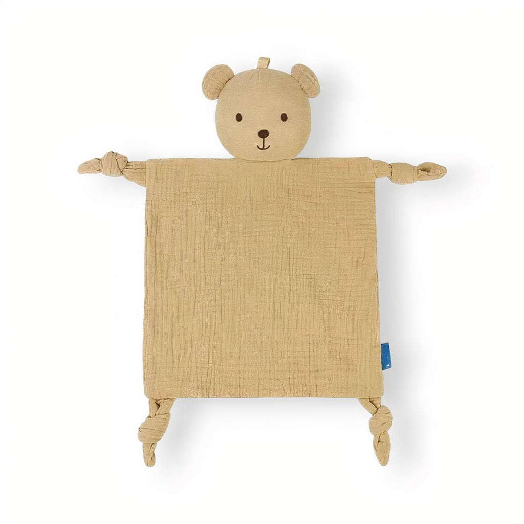 Beige Bär Schmusetuch Kuscheltier Musselin Die Kuschelecke