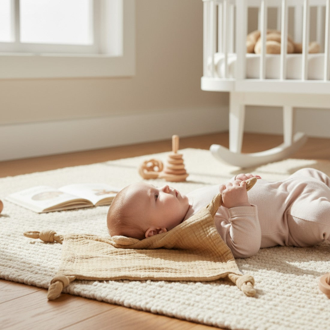 Beige Bär Schmusetuch Kuscheltier Musselin Die Kuschelecke