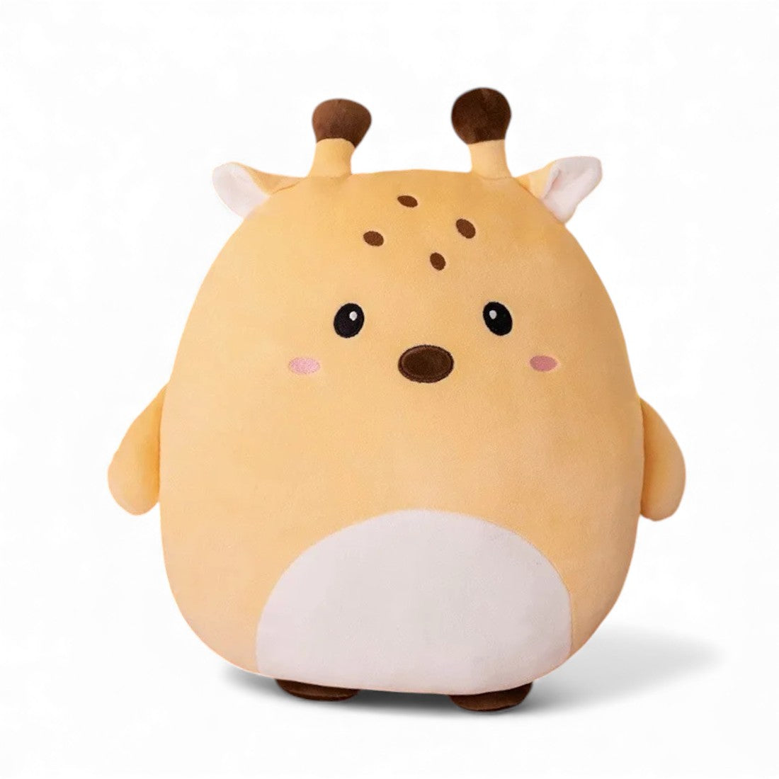 Beige Giraffe Kuscheltier weich Die Kuschelecke