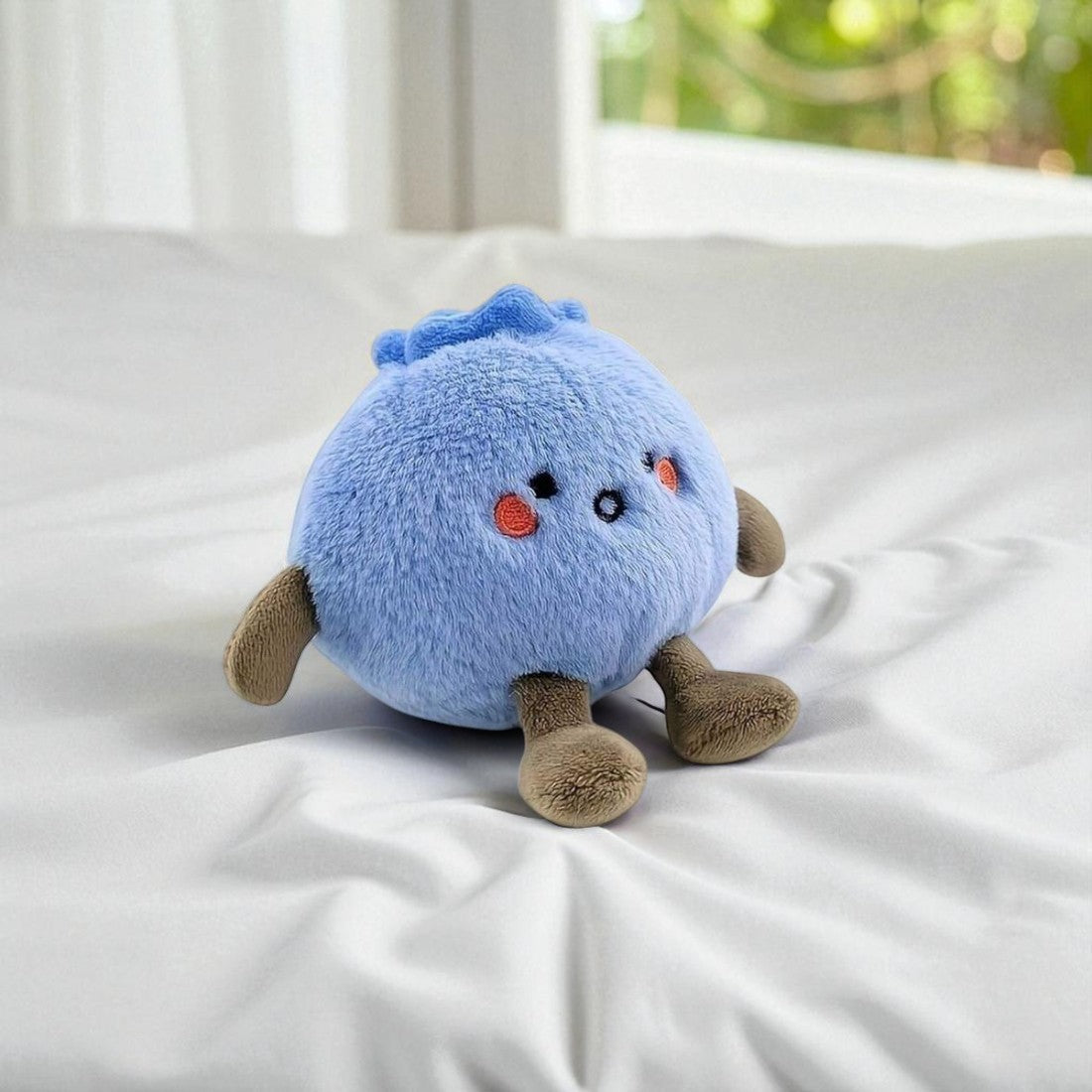 Blaubeere kawaii Kuscheltier zum Kuscheln Die Kuschelecke