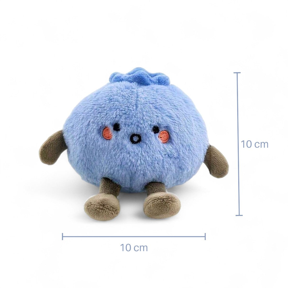 Blaubeere kawaii Kuscheltier zum Kuscheln Die Kuschelecke