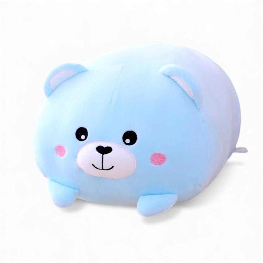 Blauer Bär kawaii Kuscheltier weich Squishmallow-Stil Die Kuschelecke