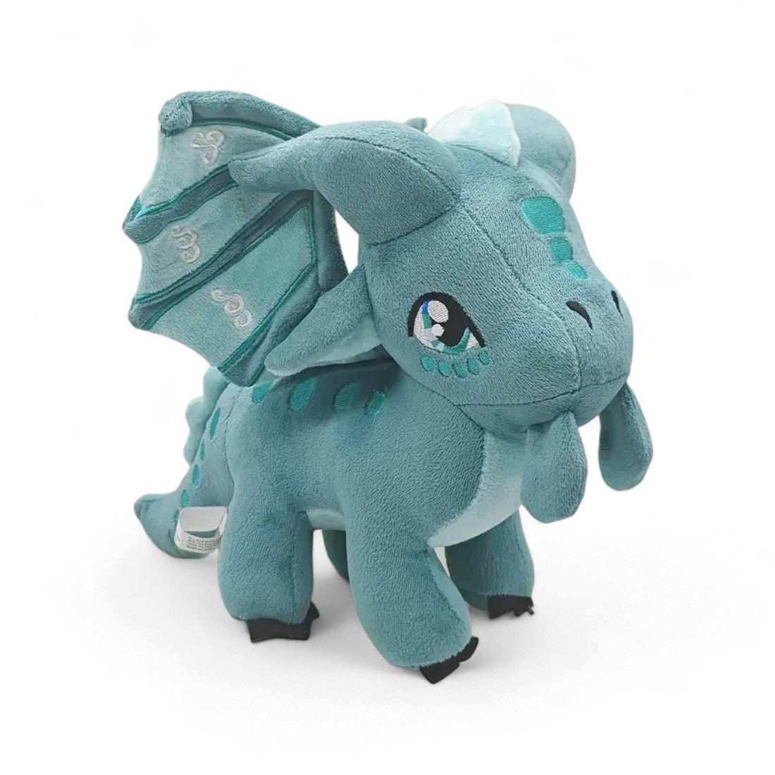 Blauer Drache Kuscheltier azurblau feenhaft Die Kuschelecke