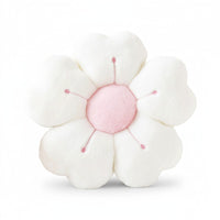 Blumen-Kissen Kuscheltier weiß oder rosa weich Die Kuschelecke