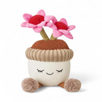Blumentopf kawaii Kuscheltier aus Erde Die Kuschelecke