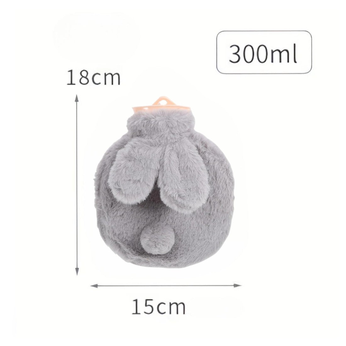 Bunny Ears Plush Hot Water Bottle Kuscheltier Club