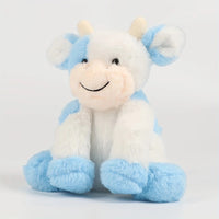 Bunte süße Kuh Kuscheltier weich Die Kuschelecke