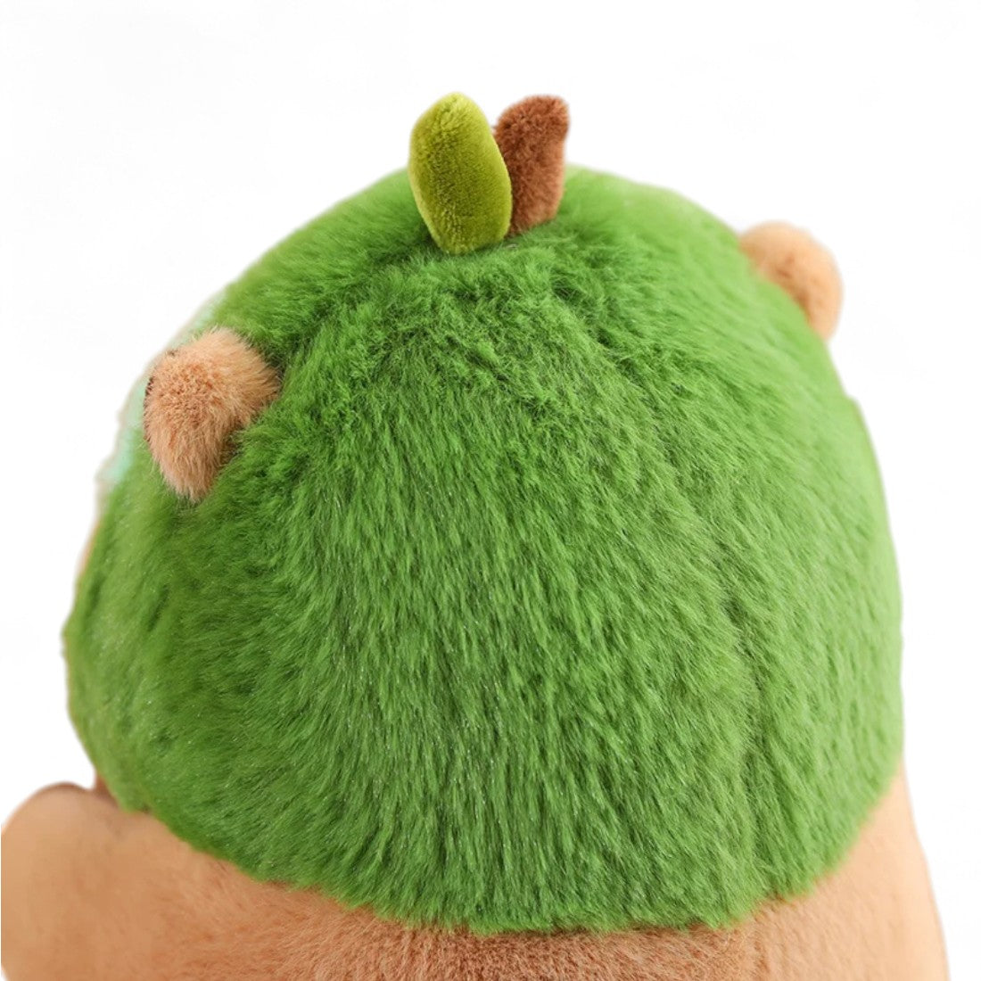 Capybara Kuscheltier mit Getränk und lustigem Mütze Die Kuschelecke