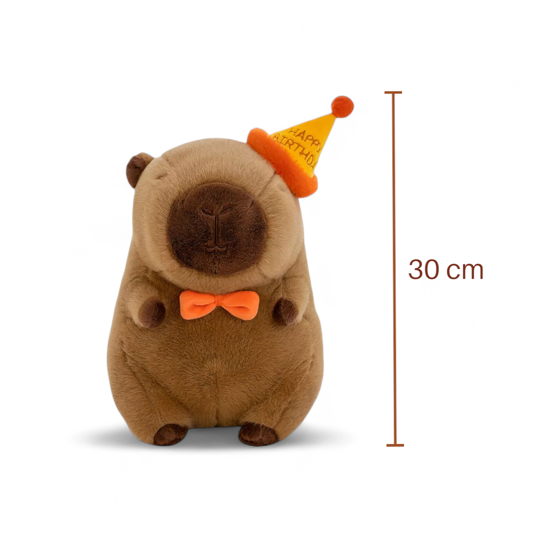 Capybara Kuscheltier mit Partyhut Die Kuschelecke