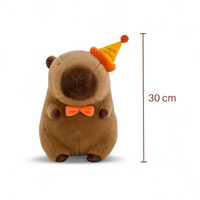 Capybara Kuscheltier mit Partyhut Die Kuschelecke
