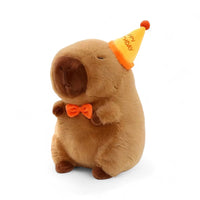 Capybara Kuscheltier mit Partyhut Die Kuschelecke