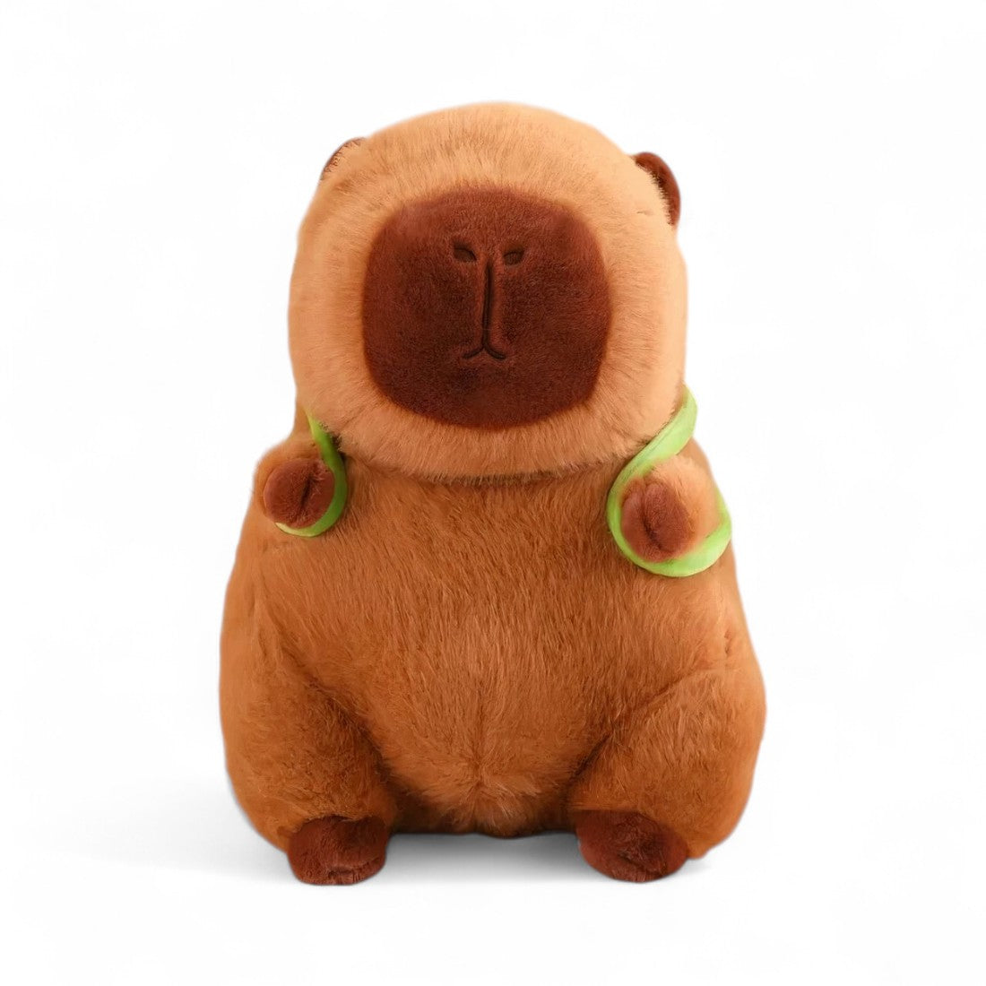 Capybara Kuscheltier mit Schildkröten-Rucksack Die Kuschelecke