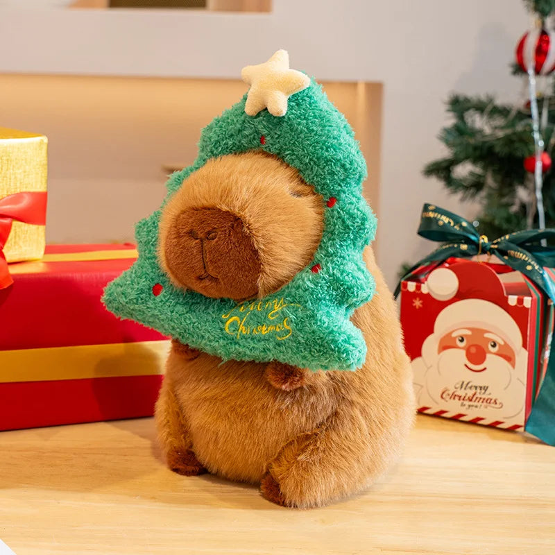 Capybara Plüschtier als Weihnachtsbaum Die Kuschelecke