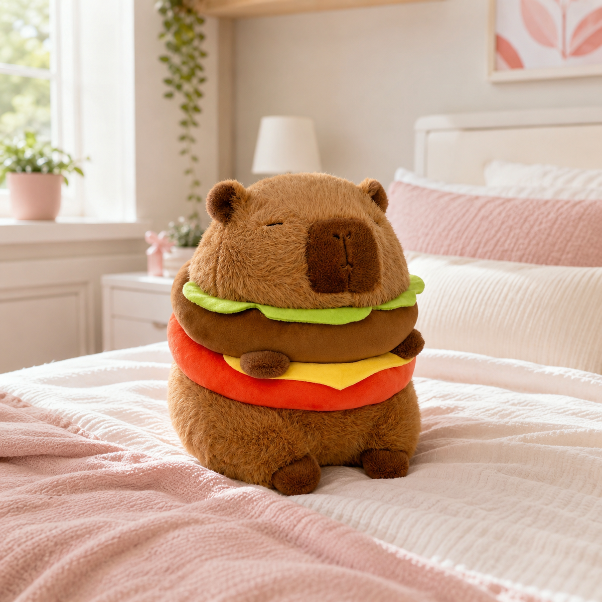 Capybara Plüschtier Burger Die Kuschelecke