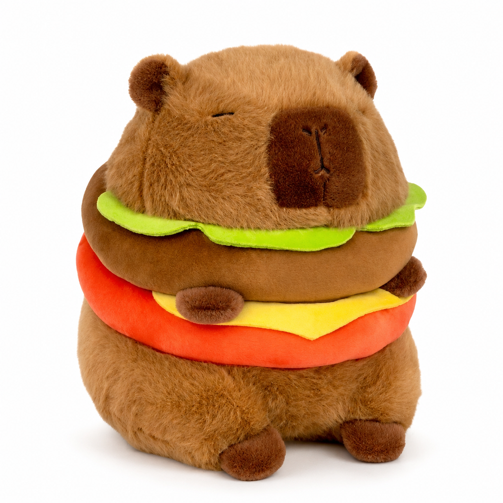 Capybara Plüschtier Burger Die Kuschelecke