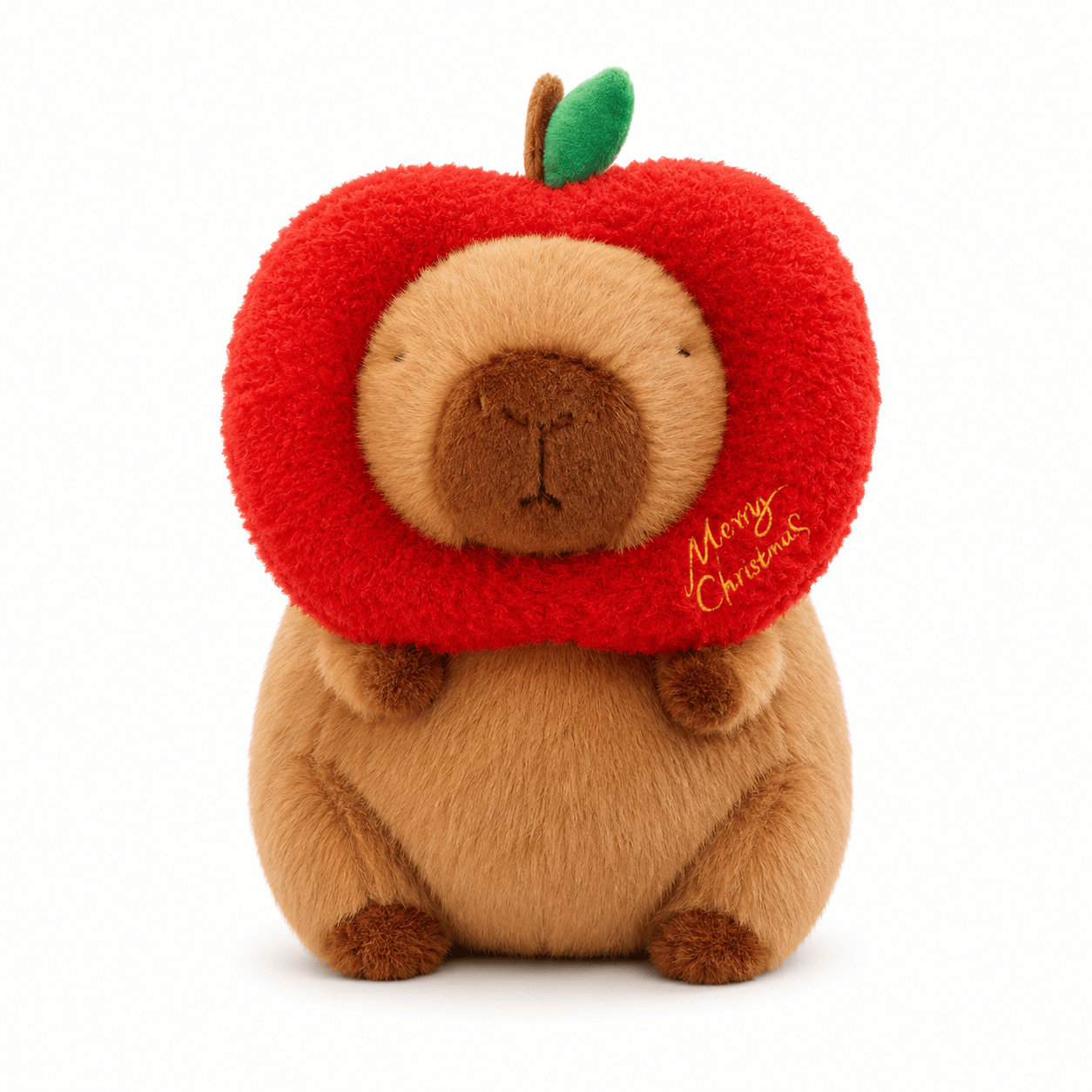 Capybara Plüschtier in Apfelform Die Kuschelecke
