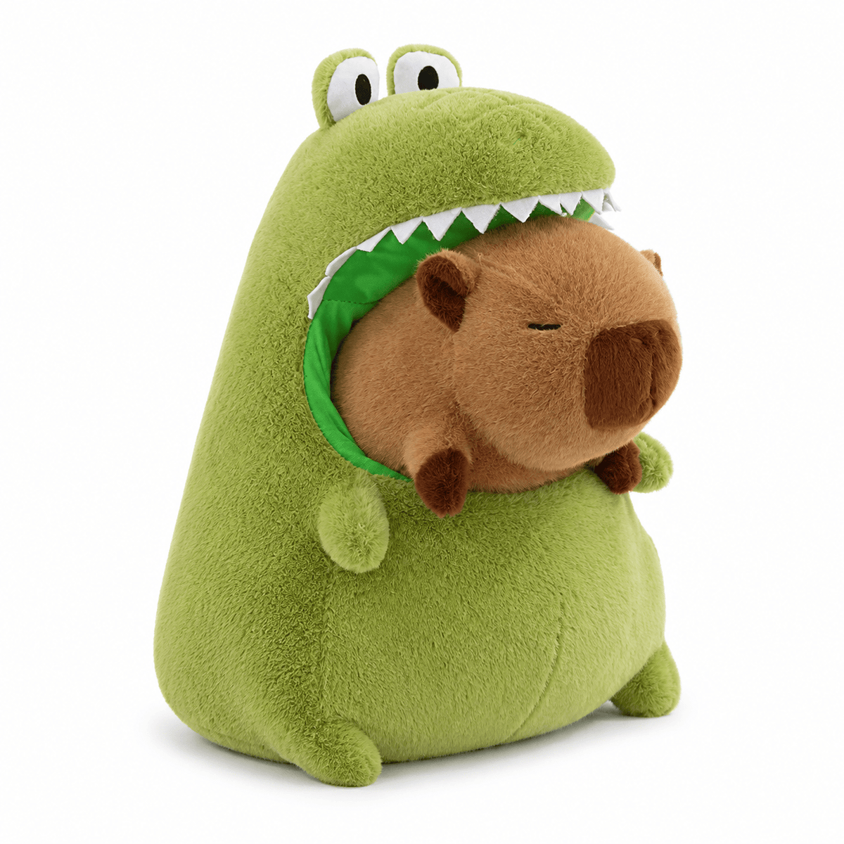 Capybara Plüschtier in einem Krokodil Die Kuschelecke