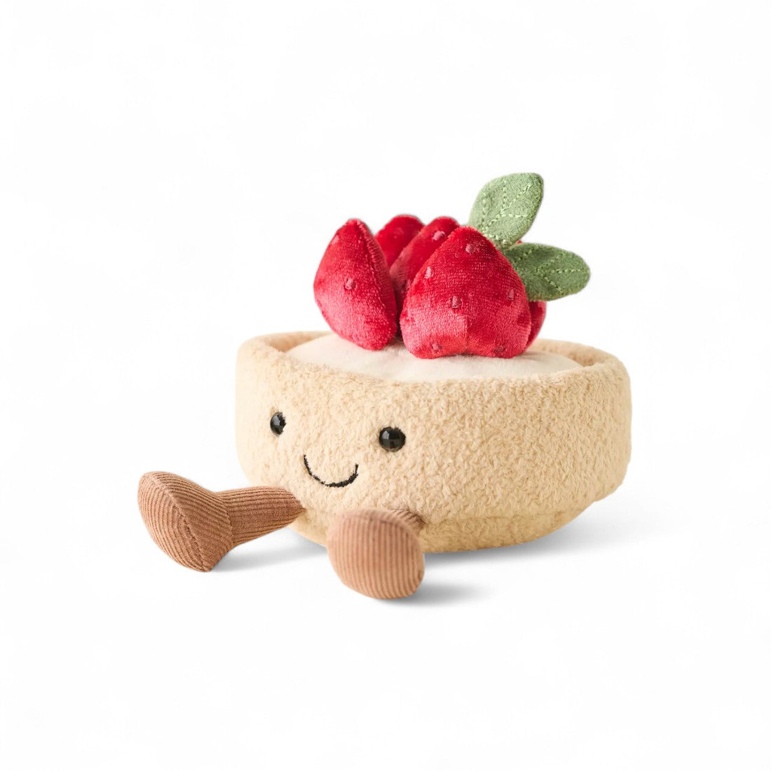 Erdbeer-Törtchen kawaii Kuscheltier süß Die Kuschelecke