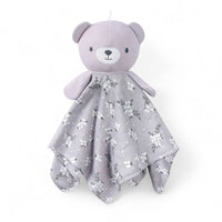 Flat Bear Head Baby Comforter Plush Kuscheltier Club