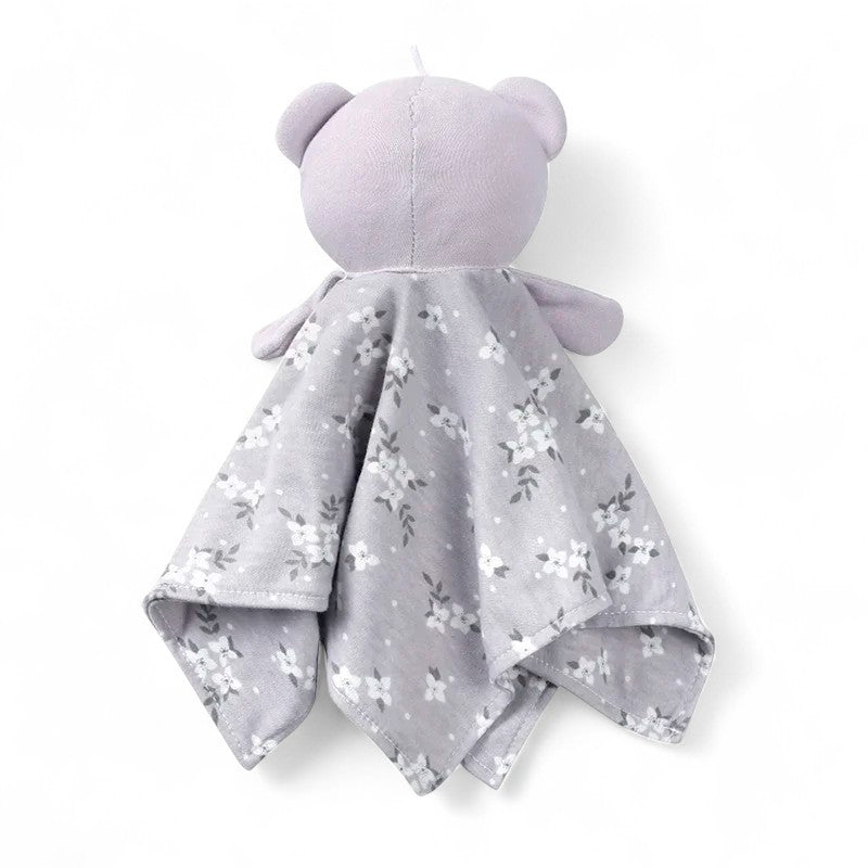 Flat Bear Head Baby Comforter Plush Kuscheltier Club