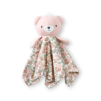 Flat Bear Head Baby Comforter Plush Kuscheltier Club