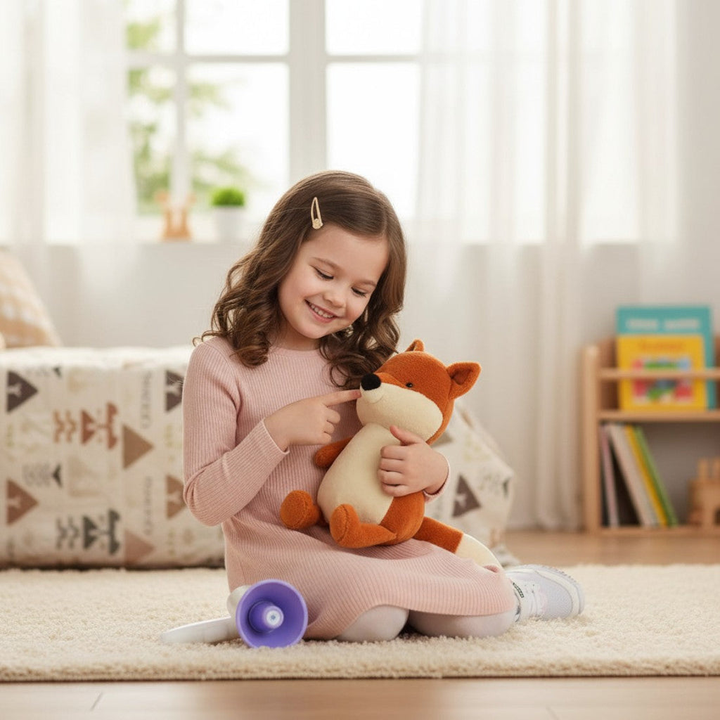 Fuchs Kuscheltier weich und flauschig Die Kuschelecke