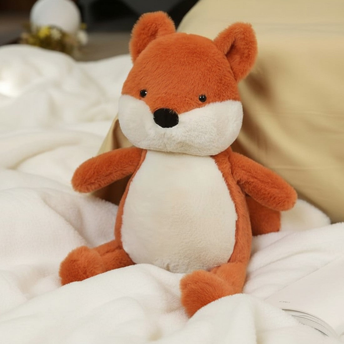 Fuchs Kuscheltier weich und flauschig Die Kuschelecke