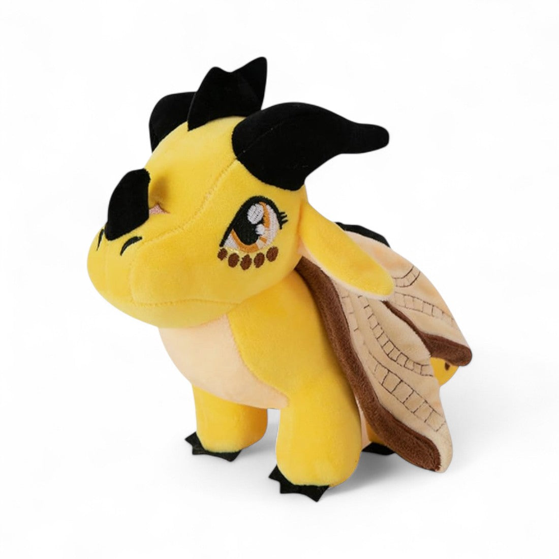 Gelber Drache Kuscheltier sonnig feenhaft Die Kuschelecke