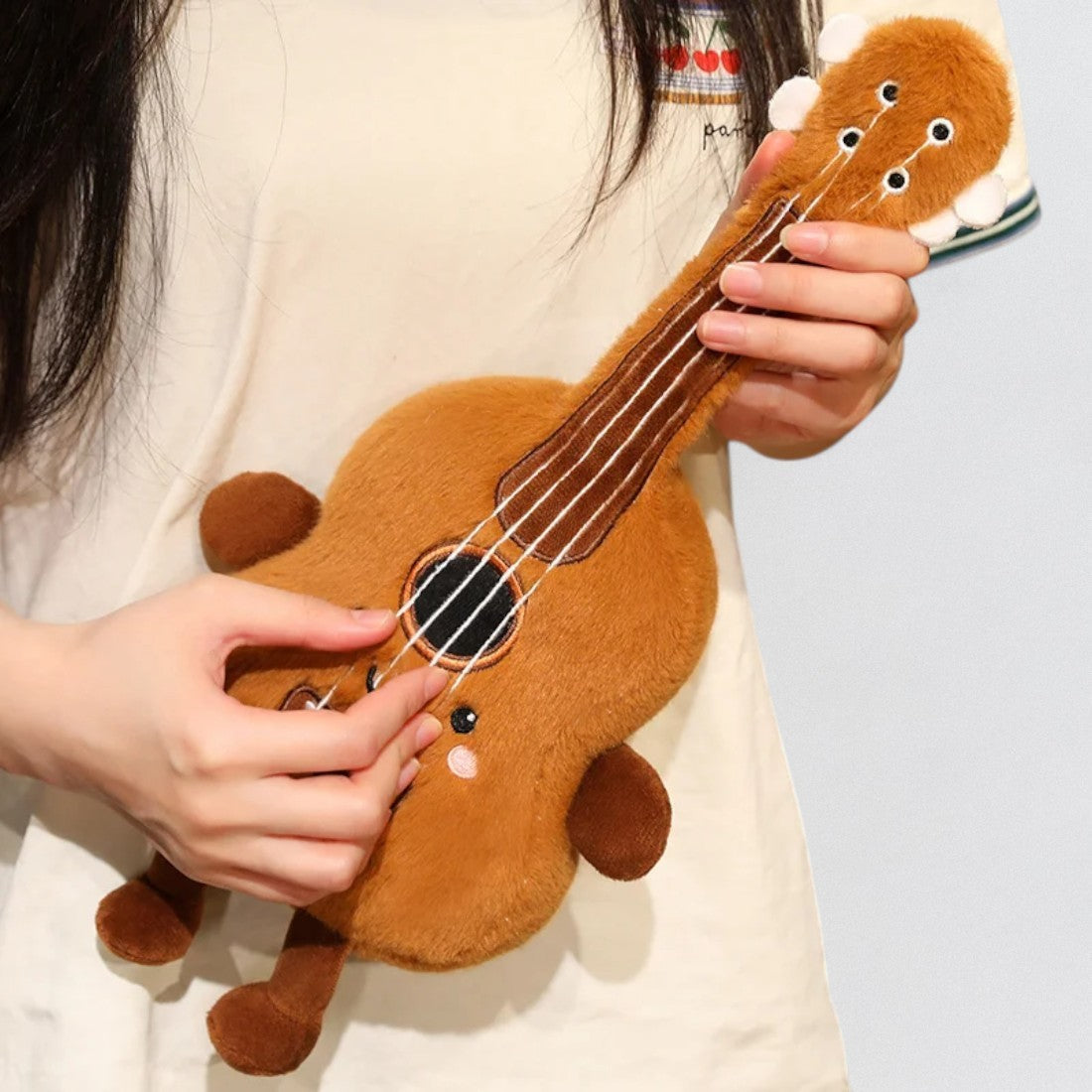 Gitarre kawaii Kuscheltier Musikinstrument Die Kuschelecke