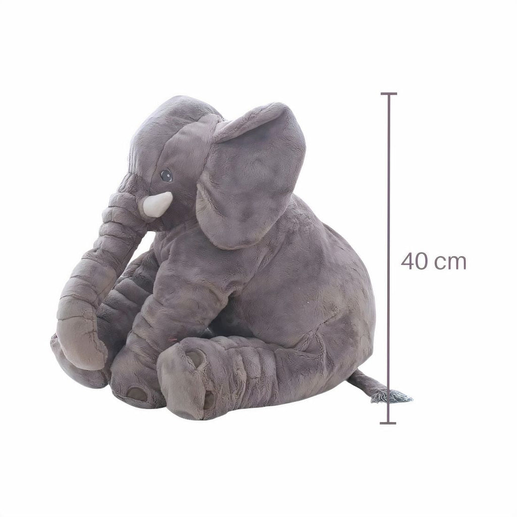 Grauer Elefant Kuscheltier 40 cm weich Die Kuschelecke