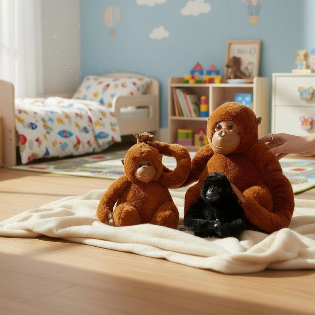 Großer Affe Kuscheltier Orang-Utan & Gorilla Die Kuschelecke