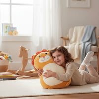 Großer Löwe Kuscheltier Kissen weich Die Kuschelecke