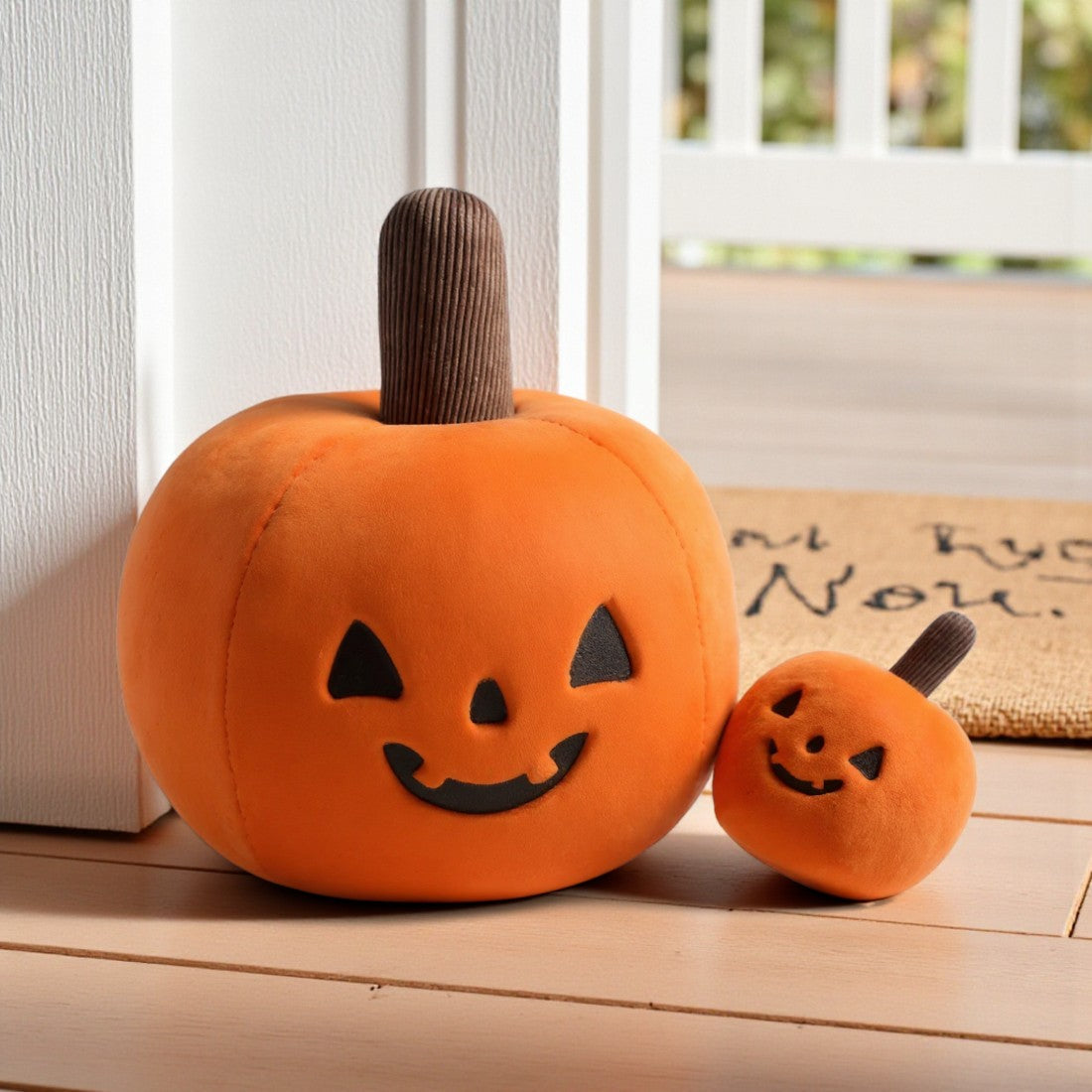 Halloween Kürbis Kuscheltier weich Die Kuschelecke