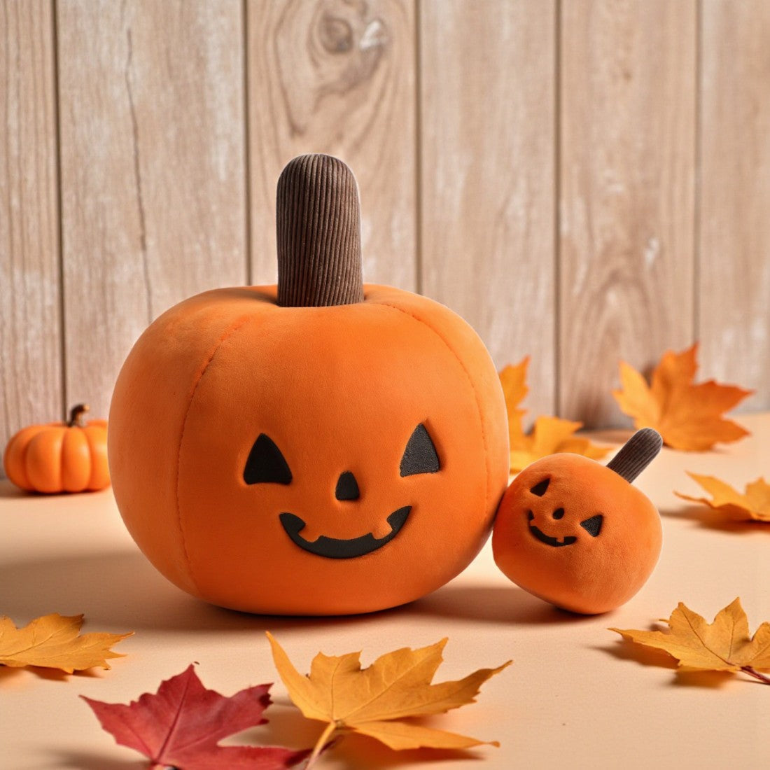 Halloween Kürbis Kuscheltier weich Die Kuschelecke