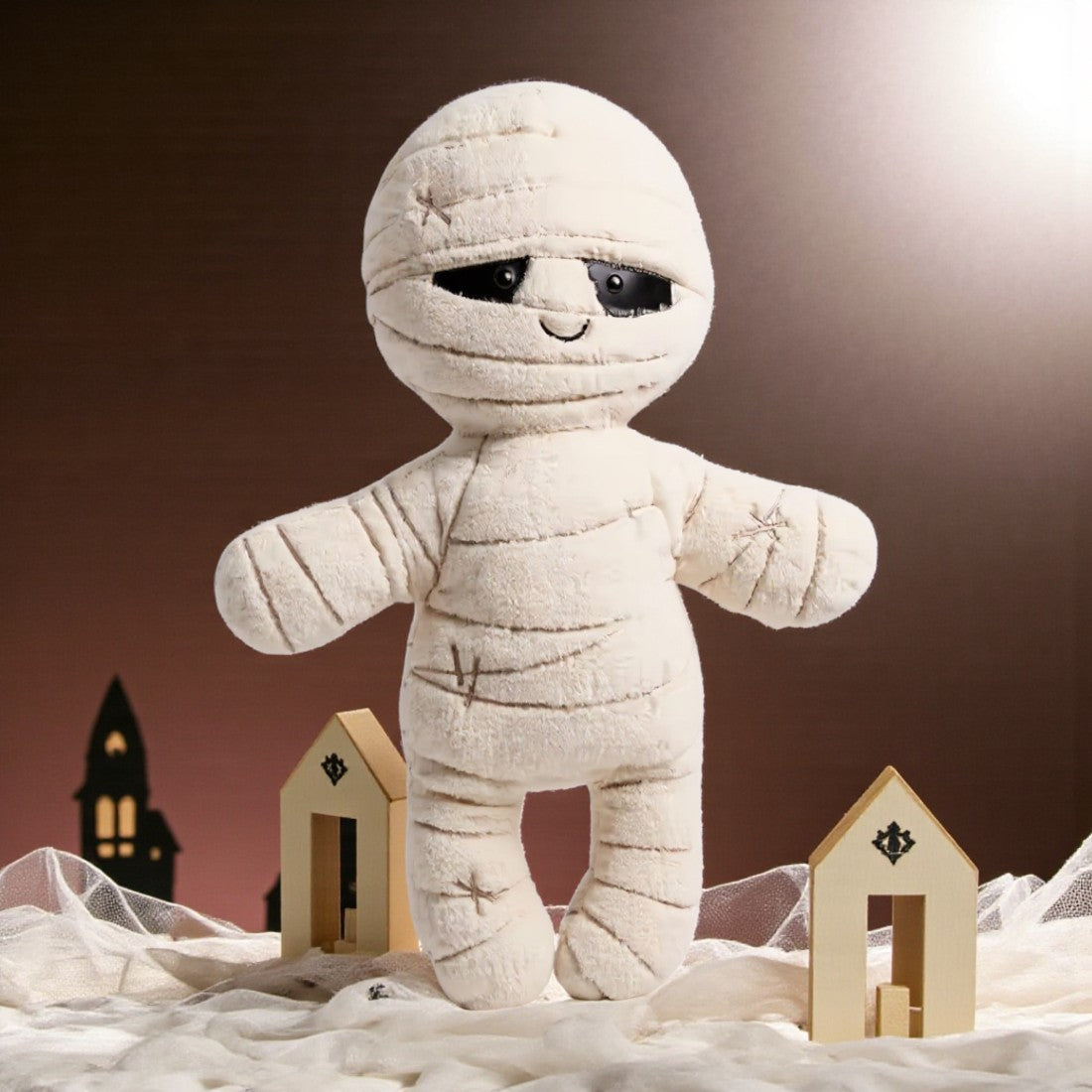 Halloween Mumie Kuscheltier niedlich Die Kuschelecke