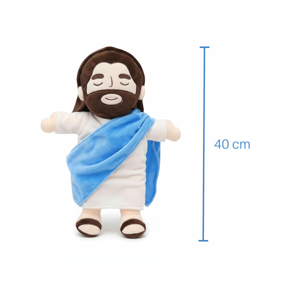 Jesus Plush Night Light, Warm White Kuscheltier Club