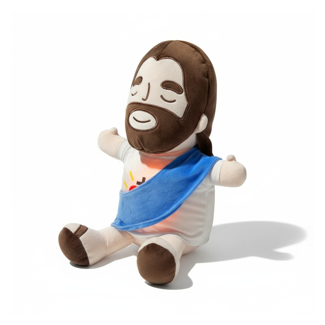 Jesus Plush Night Light, Warm White Kuscheltier Club