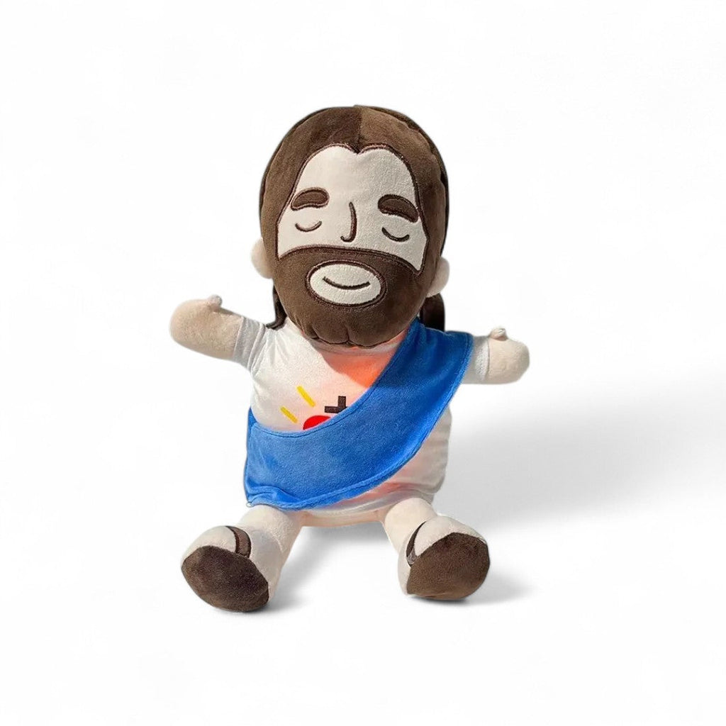 Jesus Plush Night Light, Warm White Kuscheltier Club