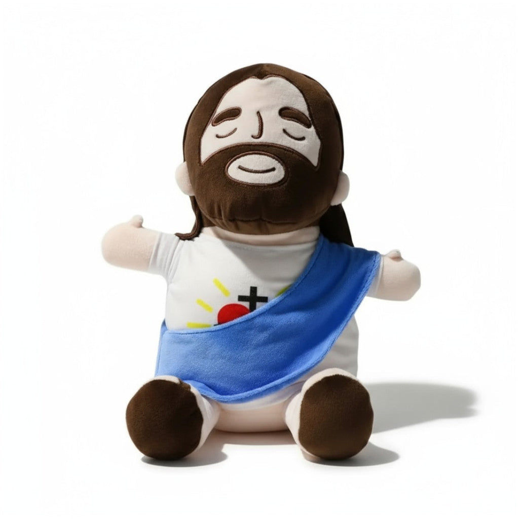 Jesus Plush Night Light, Warm White Kuscheltier Club