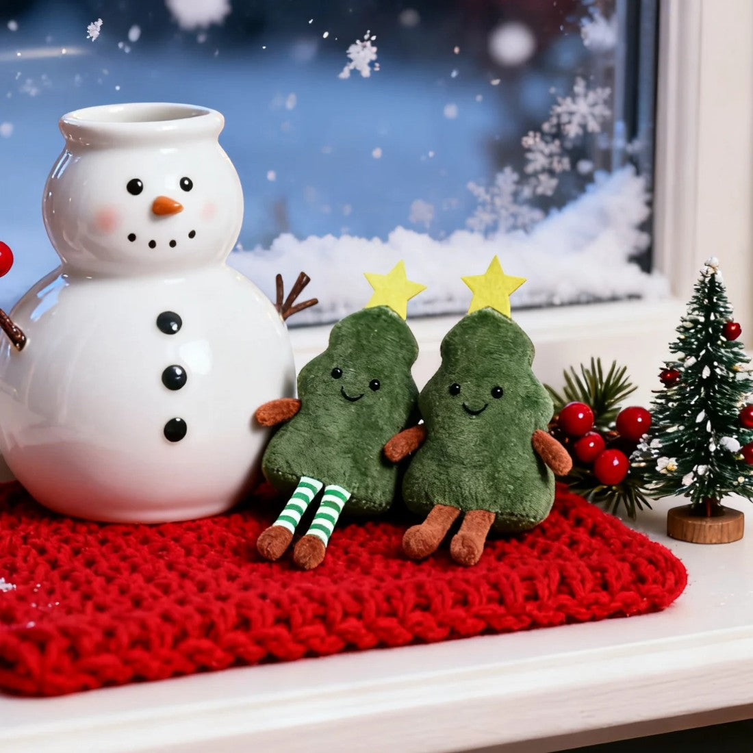 Kawaii Weihnachtsbaum Kuscheltier niedlich Die Kuschelecke