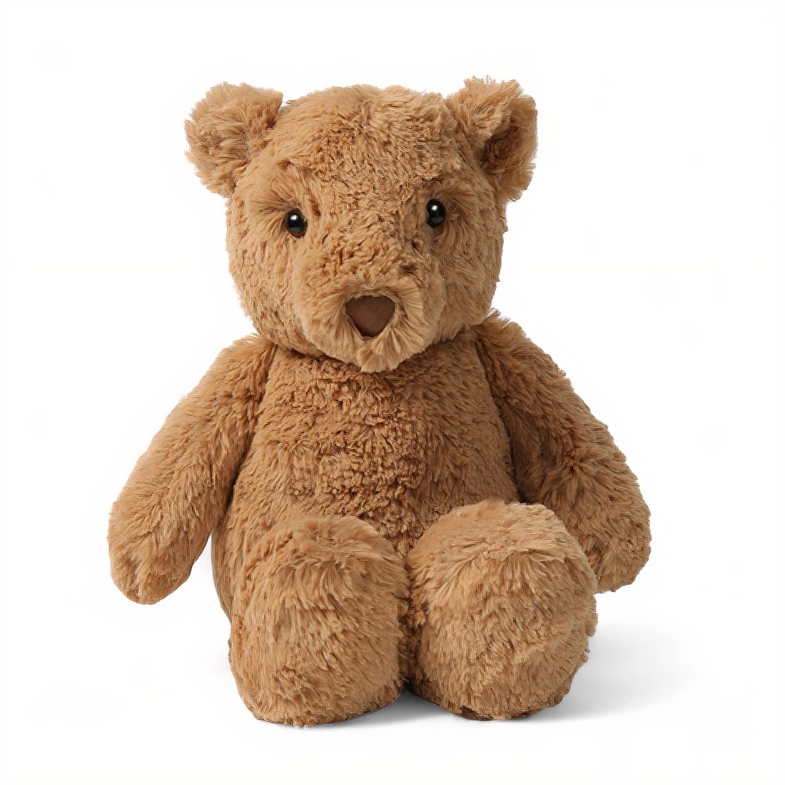Klassischer brauner Teddybär Kuscheltier Die Kuschelecke