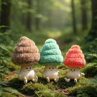 Kleines Tannenbäumchen kawaii Kuscheltier im Topf Die Kuschelecke