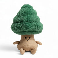 Kleines Tannenbäumchen kawaii Kuscheltier im Topf Die Kuschelecke
