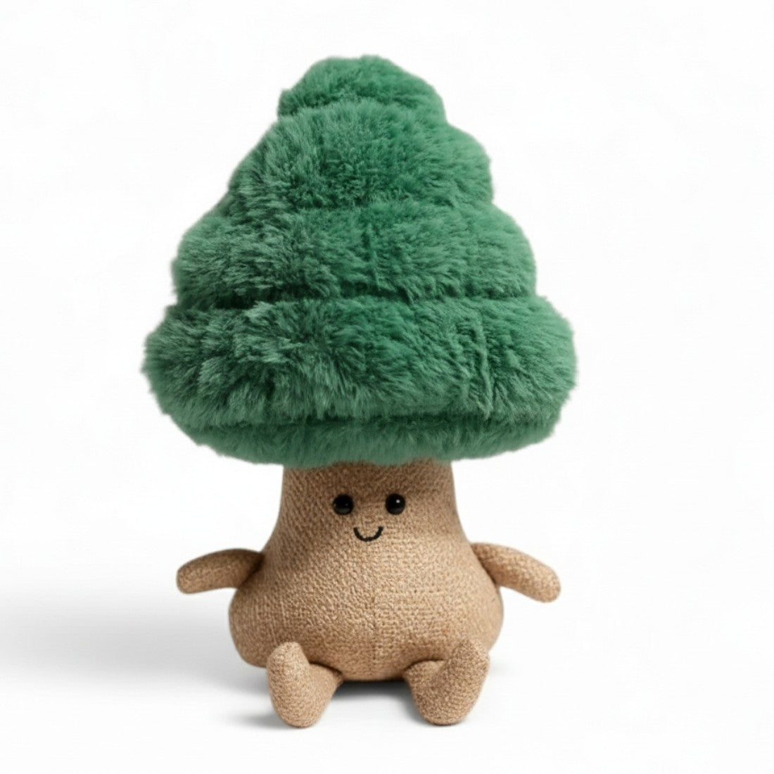 Kleines Tannenbäumchen kawaii Kuscheltier im Topf Die Kuschelecke