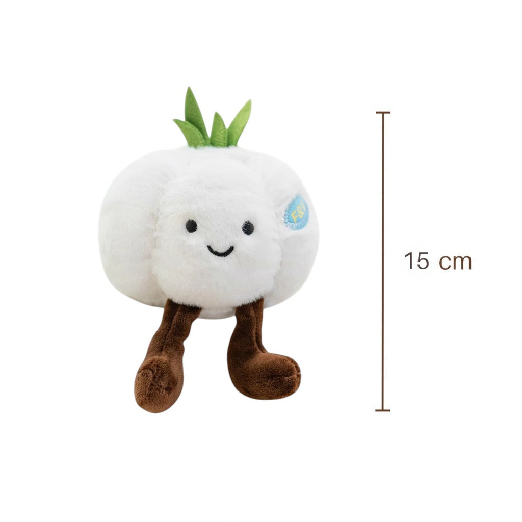 Knoblauch kawaii Kuscheltier weich Die Kuschelecke